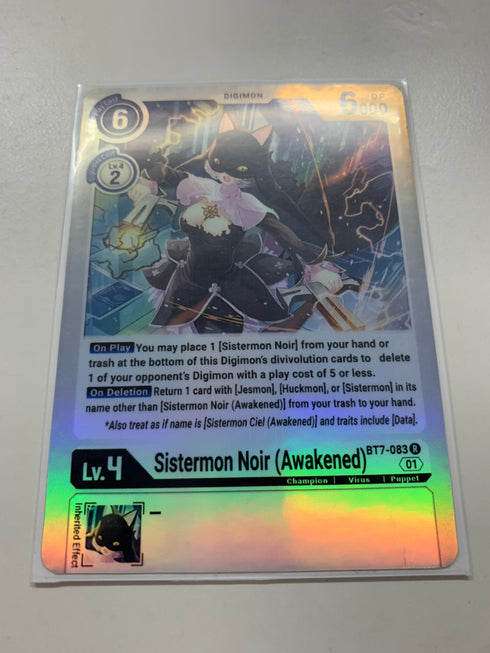 Sistermon Noir (Awakened) BT7-083 | FULL HOLO | Orica PROXY